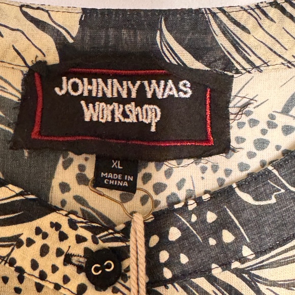 JOHNNY WAS - Paolina - Raglan Yoke Blouse - XL - NWT - Picture 8 of 13